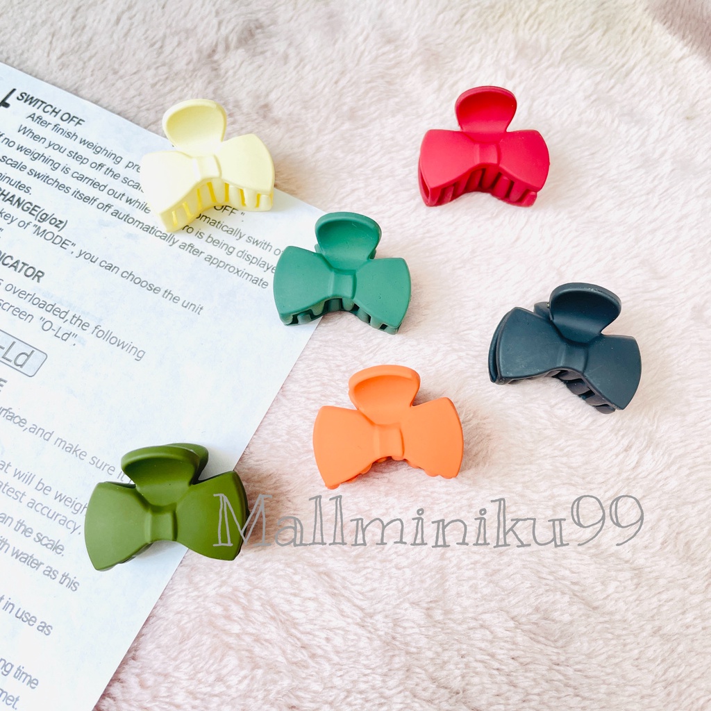 Jedai korea Doff Bulat - Jedai Jepitan Rambut Doff Matte Bulat