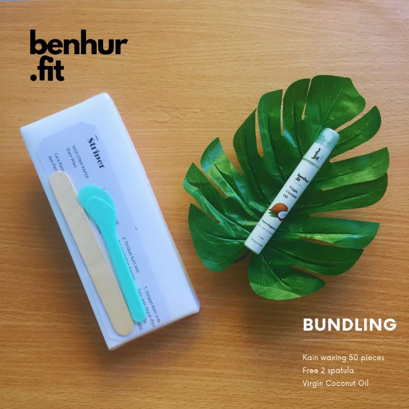 [Bundling] Kain Waxing / Virgin Coconut Oil / Wax Stick / Waxing Kits