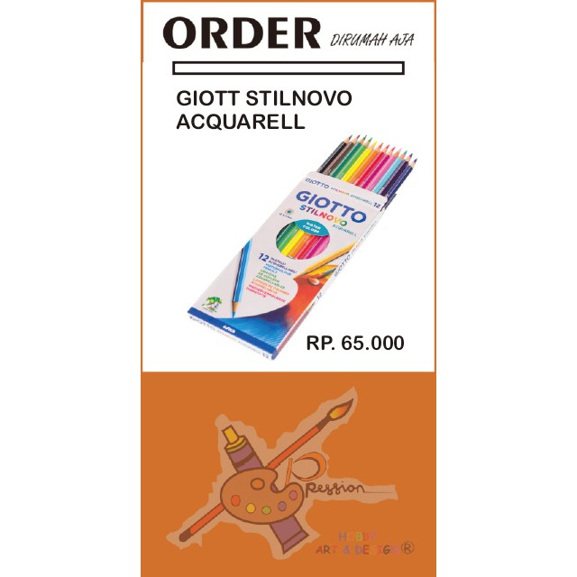 

GIOTTO STILLNOVO ACQUARELL (12 WARNA)