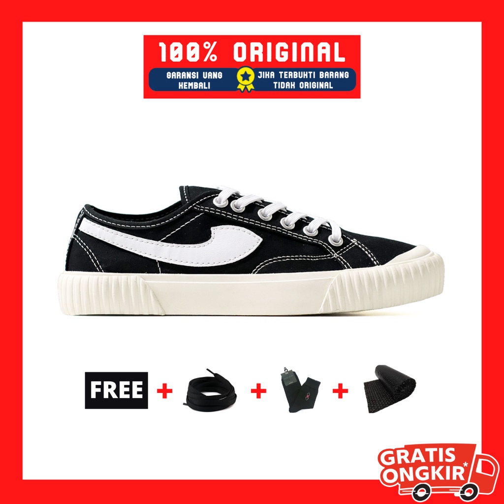 Original Not Sepatu Compass Vintage Low - Sneakers Lokal Casual Pria dan Wanita