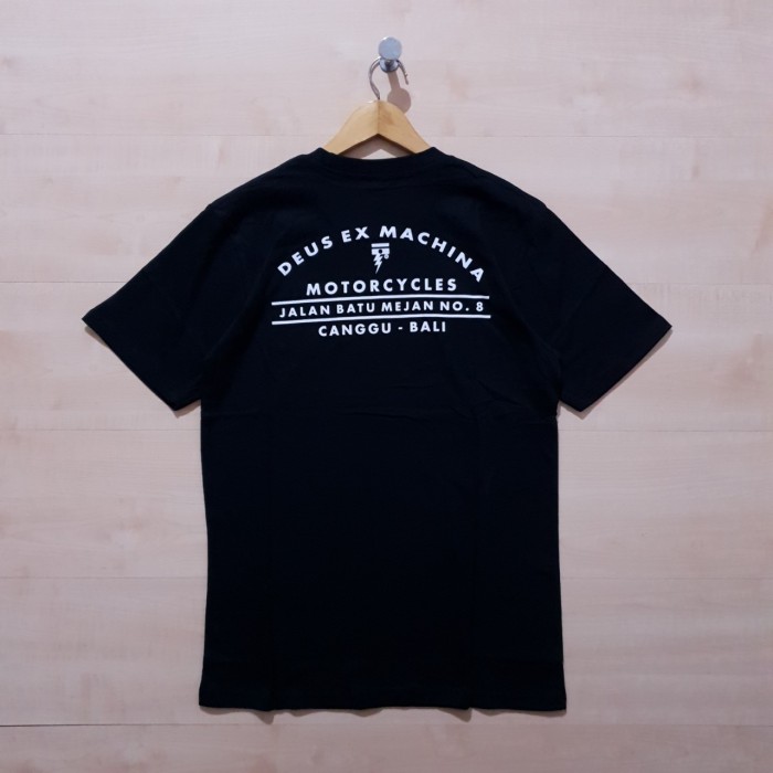KAOS T SHIRT DEUS EX MACHINA SMALL PISTON BLACK - M