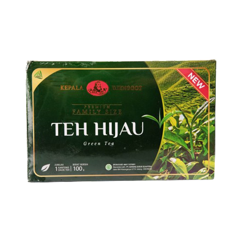 TEH HIJAU KEPALA DJENGGOT SEDUH 100 GR