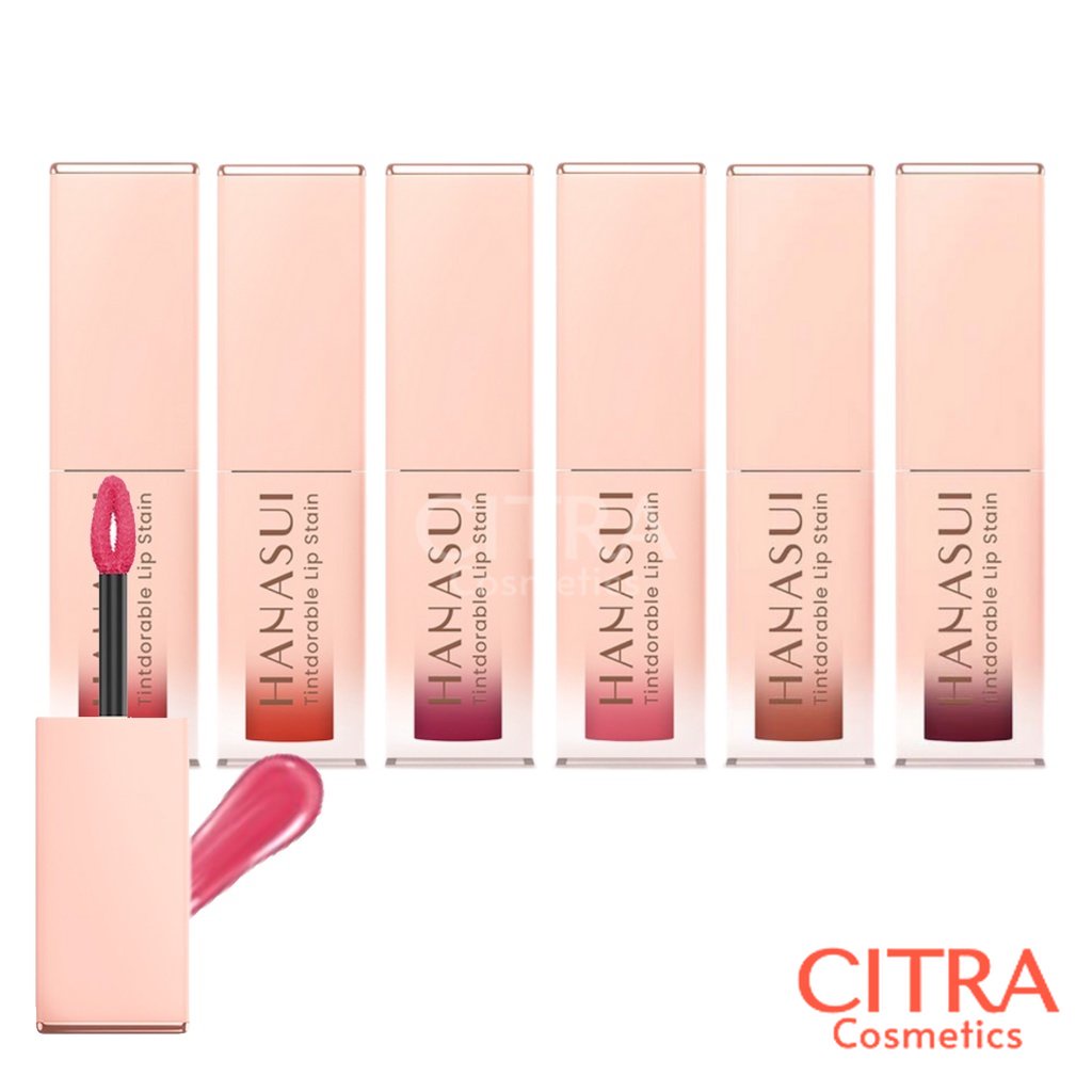 Citra Cosmetik - Hanasui Tintdorable Lip Stain New Shades - Hanasui Tintdorable Lip Stain Peachy - H