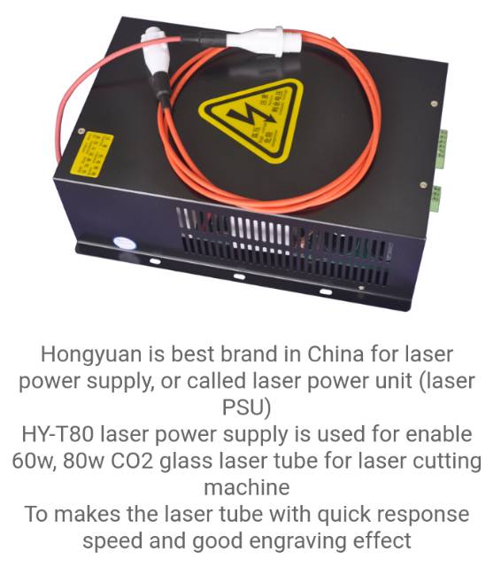 Power Supply Psu 80w mesin laser cutting and engraving