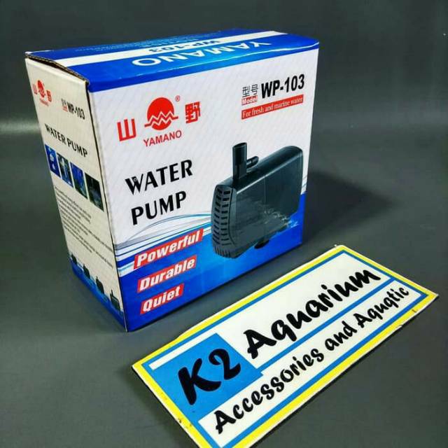 DISKON MURAH Pompa aquarium celup yamano 103 hidroponik mini filter air sirkulasi