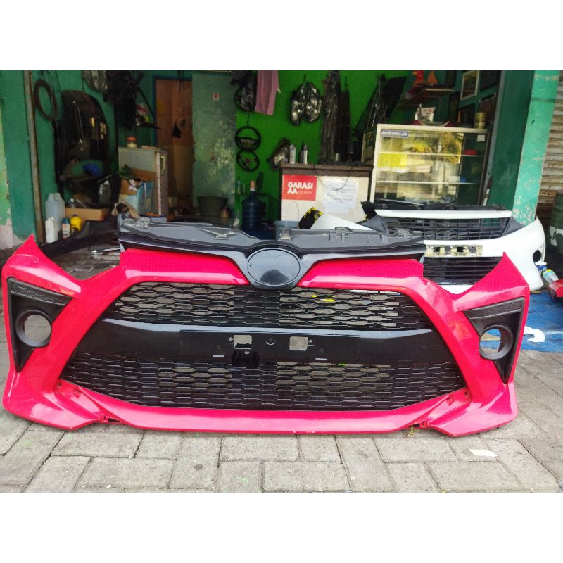 bemper depan agya 2021 2022 unit second