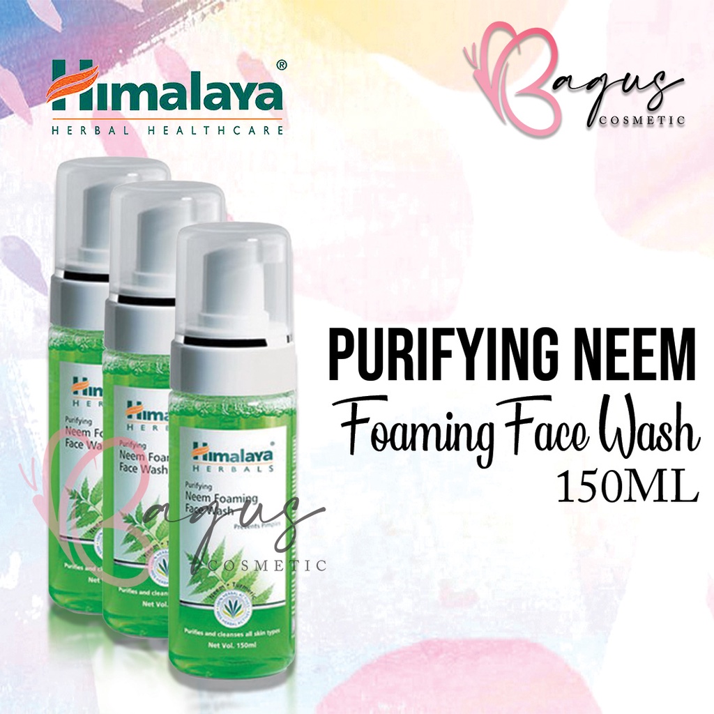 ⭐ BAGUS ⭐ HIMALAYA PURIFYING NEEM FACE WASH 50 / 100ML | Facial Wash / Cleanser