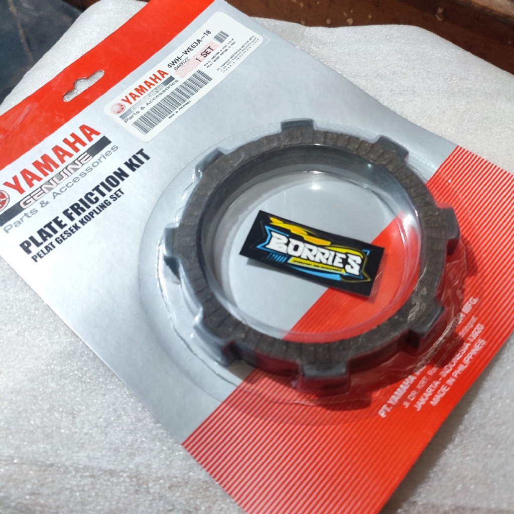 Kampas Kopling Set Plate Friction Yamaha F1ZR FIZR F1Z FIZ R Force 1 F1 Original YGP 4WH-WE63A-10