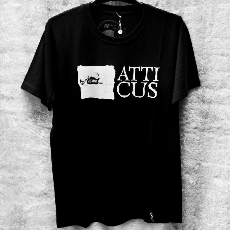 T-shirt Atticus Premium / Full Hangtag, Label & Asessoris Original / Kaos Skate
