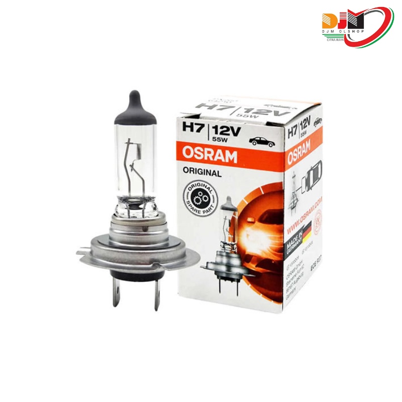 OSRAM H7 Bohlam Lampu Depan Ninja 250-FI 12V 55W Original