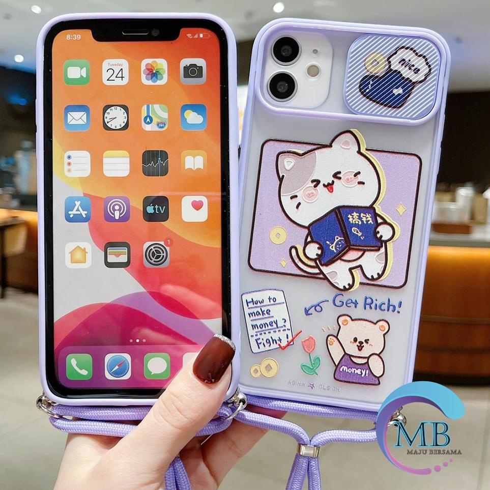 eezc Softcase Soft Case Slingcase Tali Slide Hp OPPO A15 A16 A37 NEO 9 A9 A5 A52 A92 A53 A33 A31 A8 
