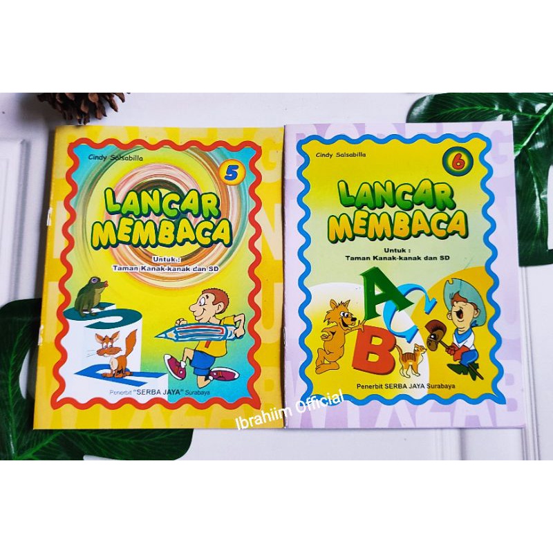 BUKU ANAK ANAK EDUKASI LANCAR MEMBACA JILID 1 - JILID 10