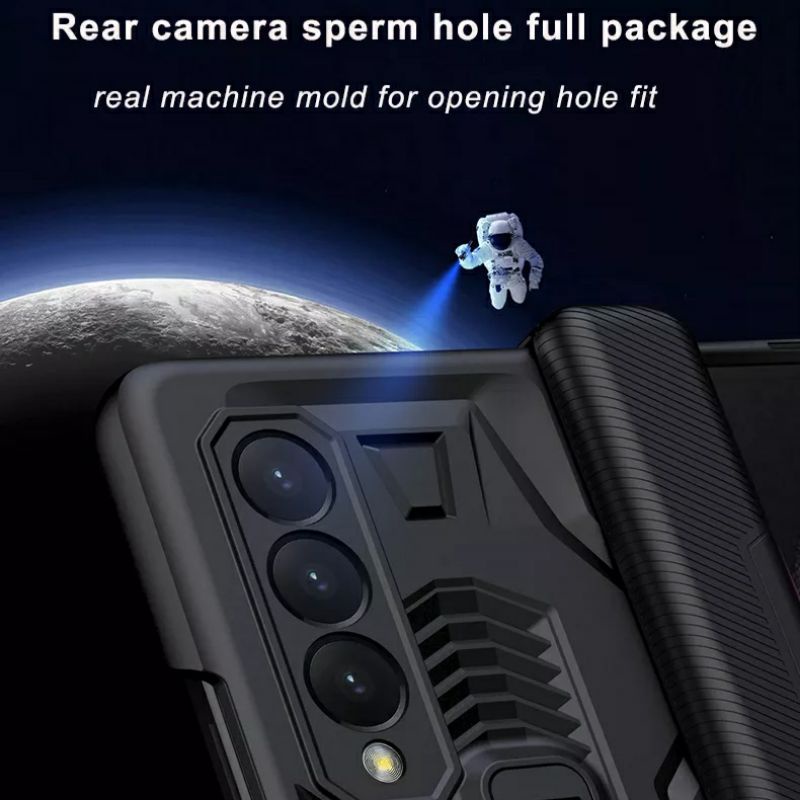 Case Samsung Galaxy Z Fold 3 5G Fold3 Beetle Armor Hinge Protection