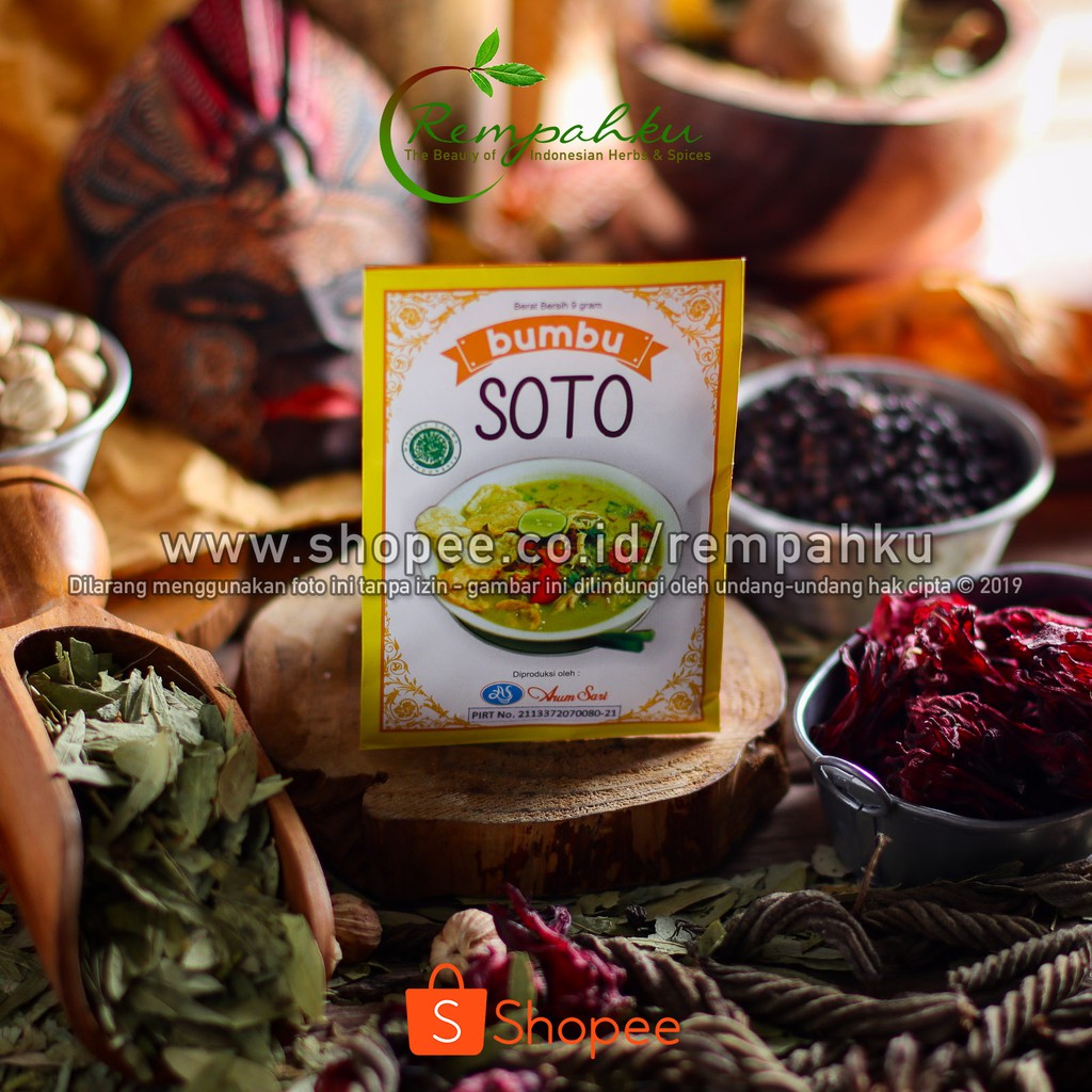

Rempahku - Bumbu SOTO Akar Sari 1pc Bumbu Masak Soto Kudus Siap Saji