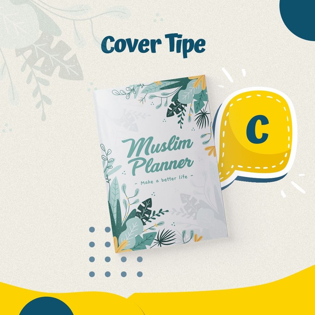 

TERMURAH !! BUKU MUSLIM PLANNER 2022 COVER SUMMER GREEN / AGENDA / JOURNAL / NOTEBOOK