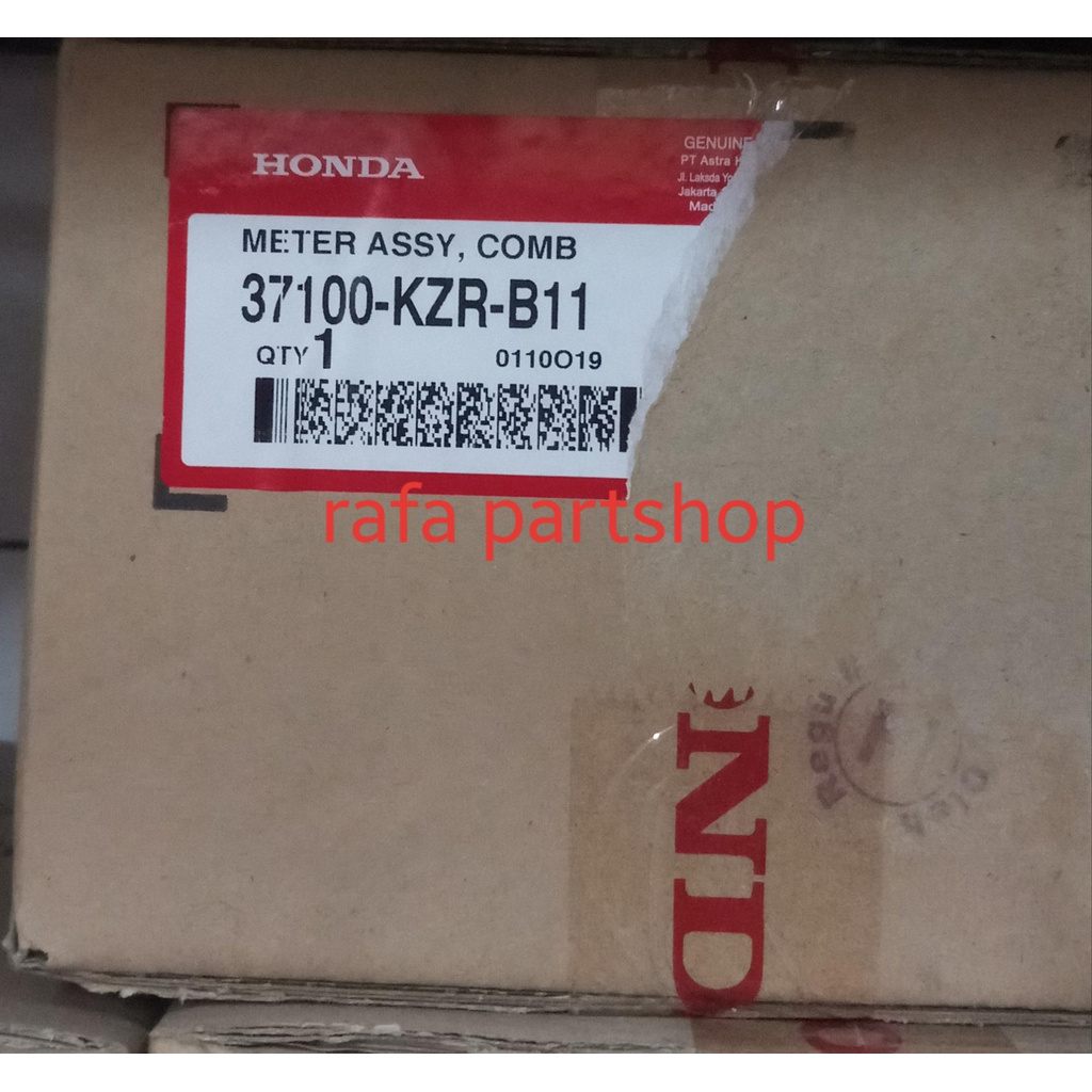 Set Speedo Meter Assy Comb Vario 125 Techno Old ISS 37100KZRB11 ORI AHM