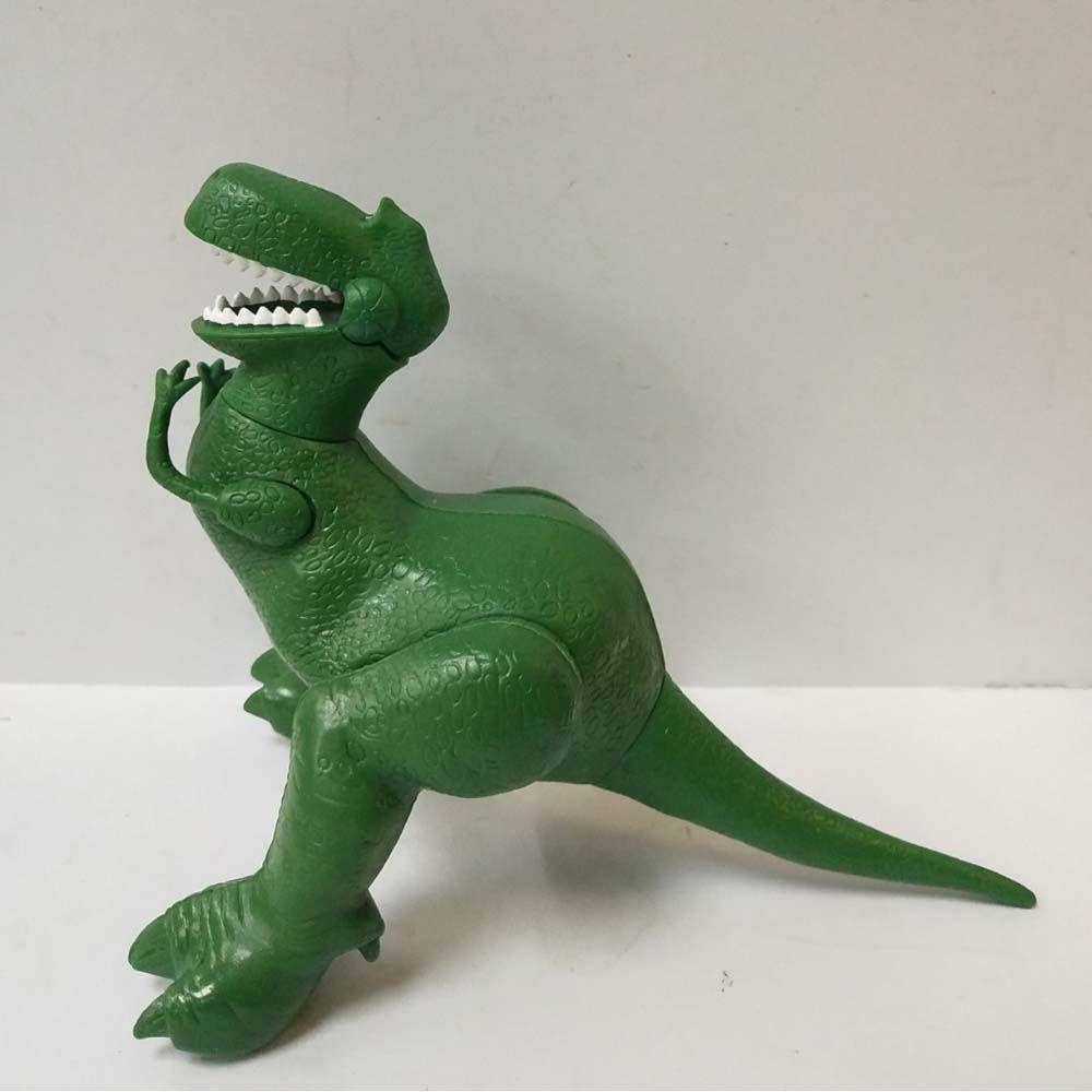 Mxbeauty Action Figure Untuk Anak Dekorasi Ornamen Desktop Rex The Green Mainan Model Dinosaurus Model Bobby