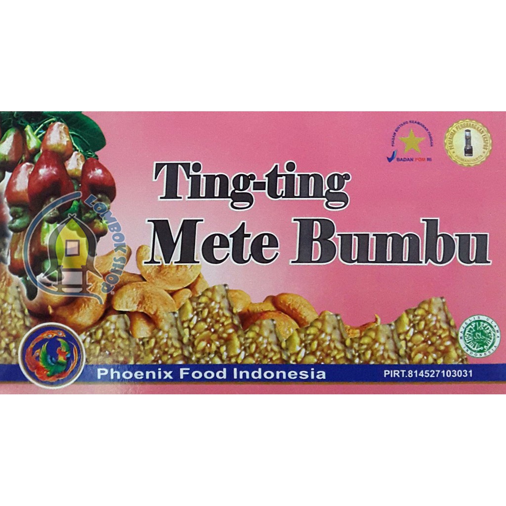 

Ting Ting Mete Mede Bumbu Phoenix Khas Lombok 168 Gram