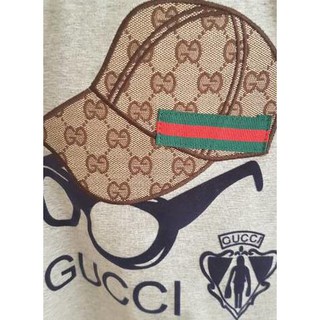 STOK TERBARU GA2366 GUCCI  CAP TOP GREY BAJUKIDDIE KAOS  