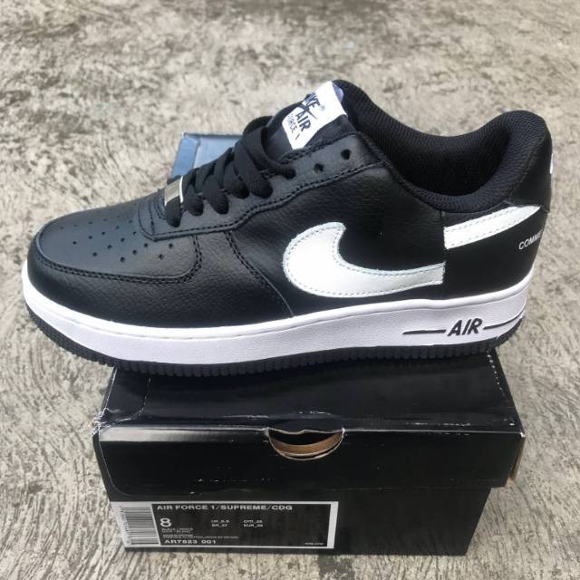 comme des garcons x supreme x nike air force 1