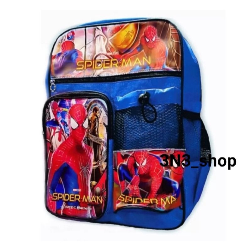 TAS RANSEL ANAK TK/SD SPIDERMAN BERHADIAH BOTOL