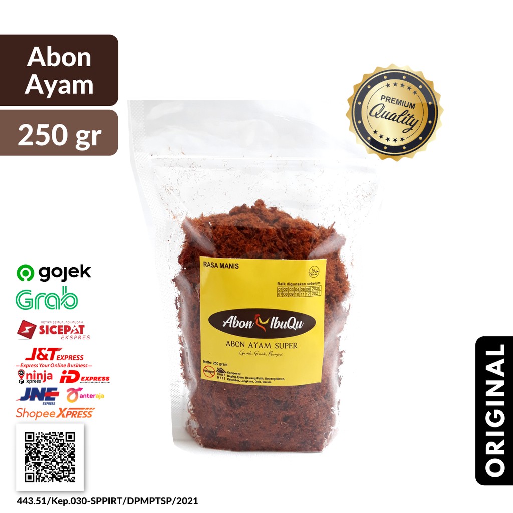 

Abon IbuQu Original 250 gr (Khas Solo)