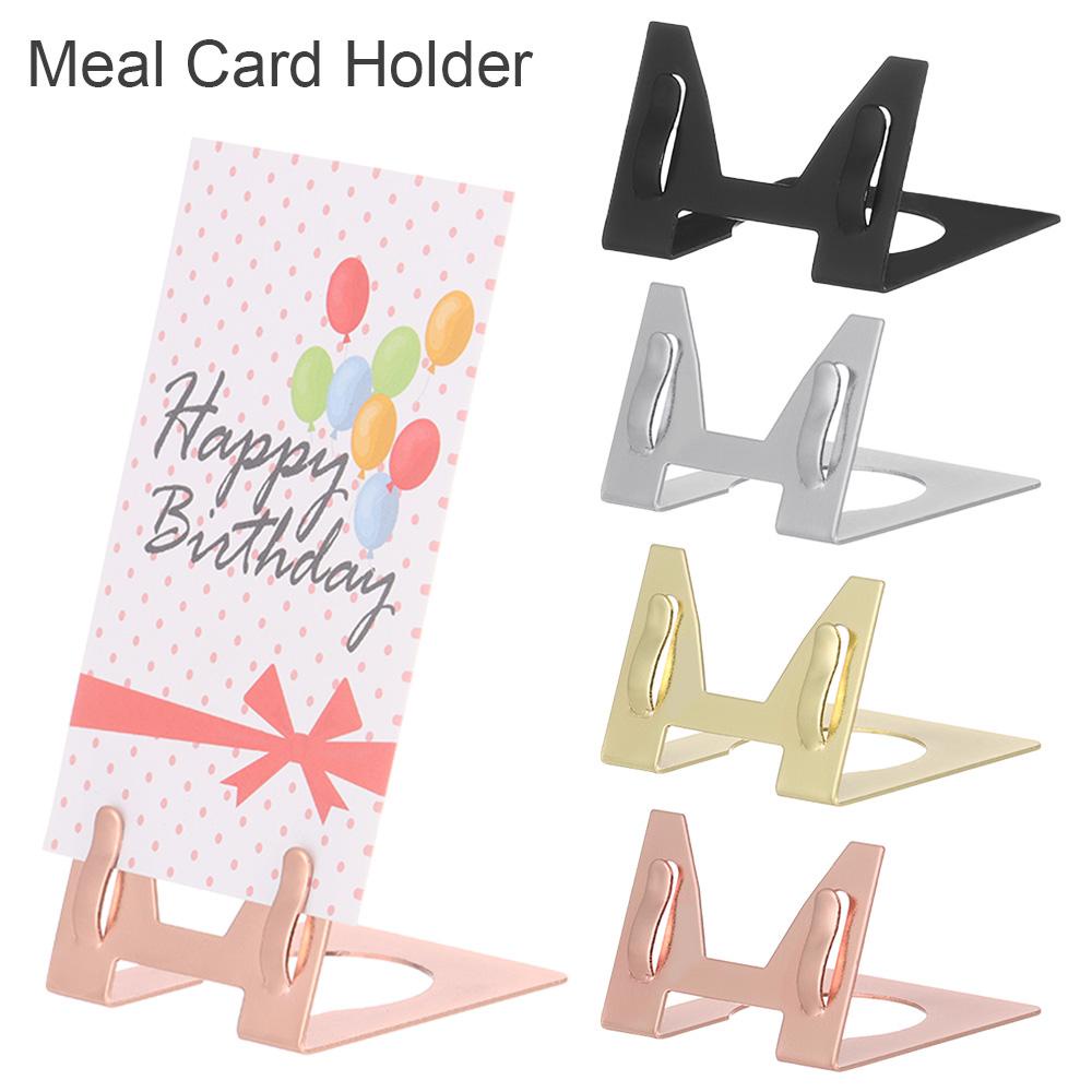 Wonder Place Card Holder Ringkas Tempat Label Harga Pesta Pernikahan