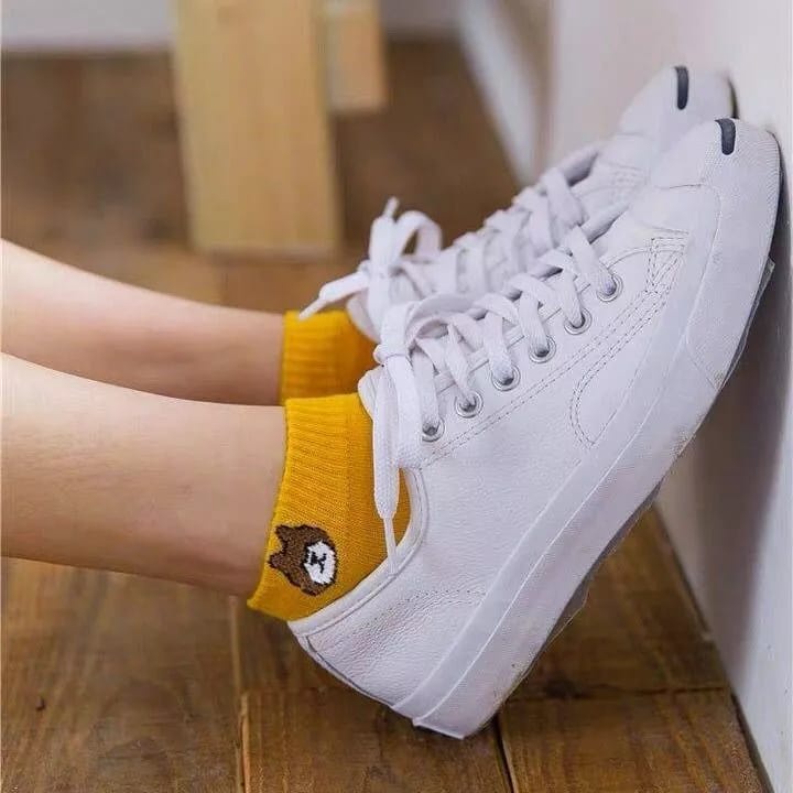 Kaos Kaki Beruang tinggi mata kaki