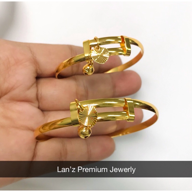 Gelang Couple Karo Titanium 22K ( Ibu dan anak)