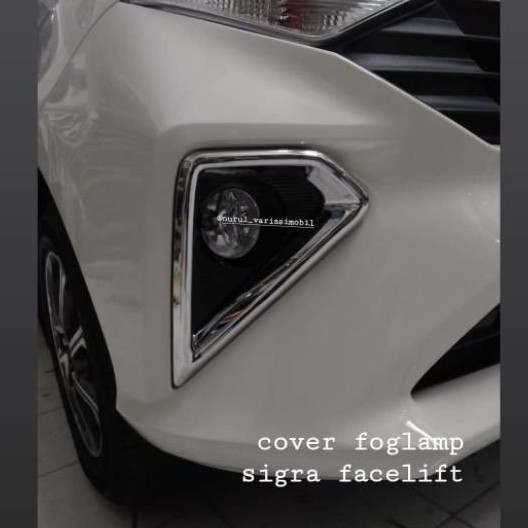 SIGRA FACELIFT 2019 2020 COVER FOGLAMP CHROME MERK JSL