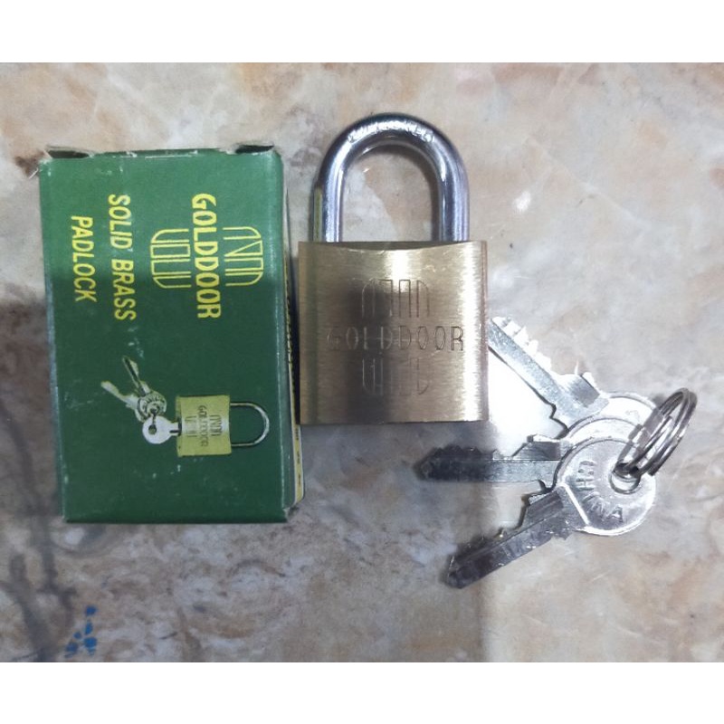 Gembok merek GOLDDOOR uk 25mm