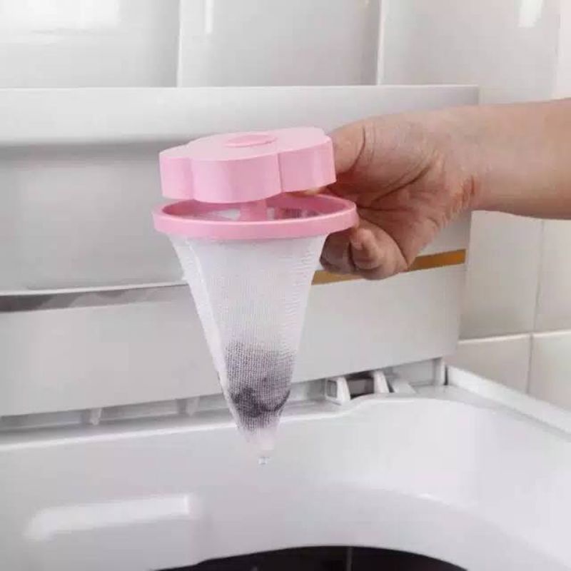 Bundara.id Pr-645 Penyaring kotoran mesin cuci/Kantong filter penyaring mesin cuci