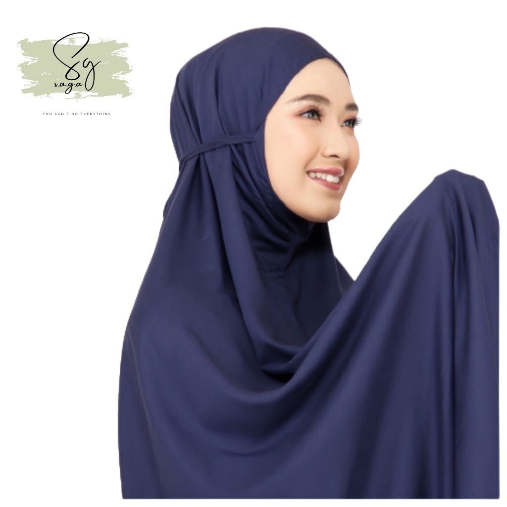 Mukena Dewasa Polos Katun Premium Traveling Murah