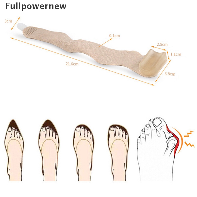 [FULL] Toe Finger Straightener Hammer Toe Corrector Bandage Toe Separator Splint Wrap