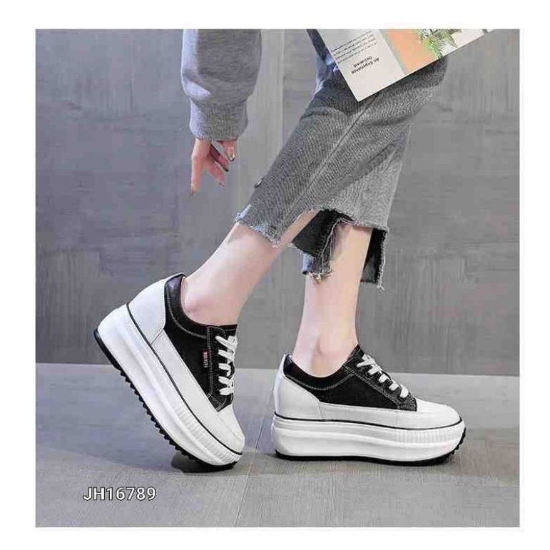 SEPATU WEDGES HIKS FASHION KOREA #JH16789