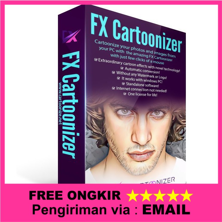 FX Cartoonizer Pro Full Version Aplikasi Untuk Mengubah Foto Menjadi Tampilan Kartun Full Version. F