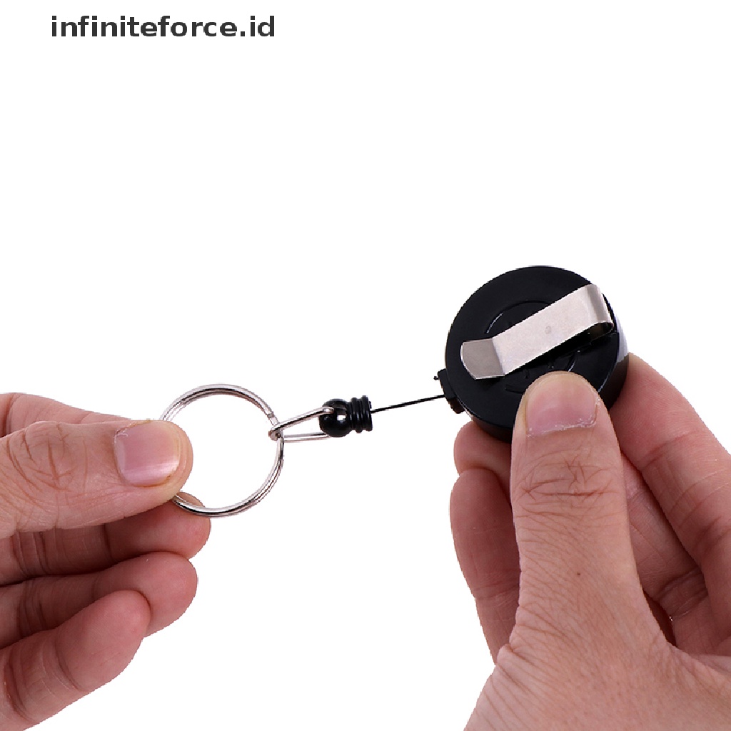 (Infiniteforce.Id) Holder Kartu Id / Nama Retractable Untuk Perawat