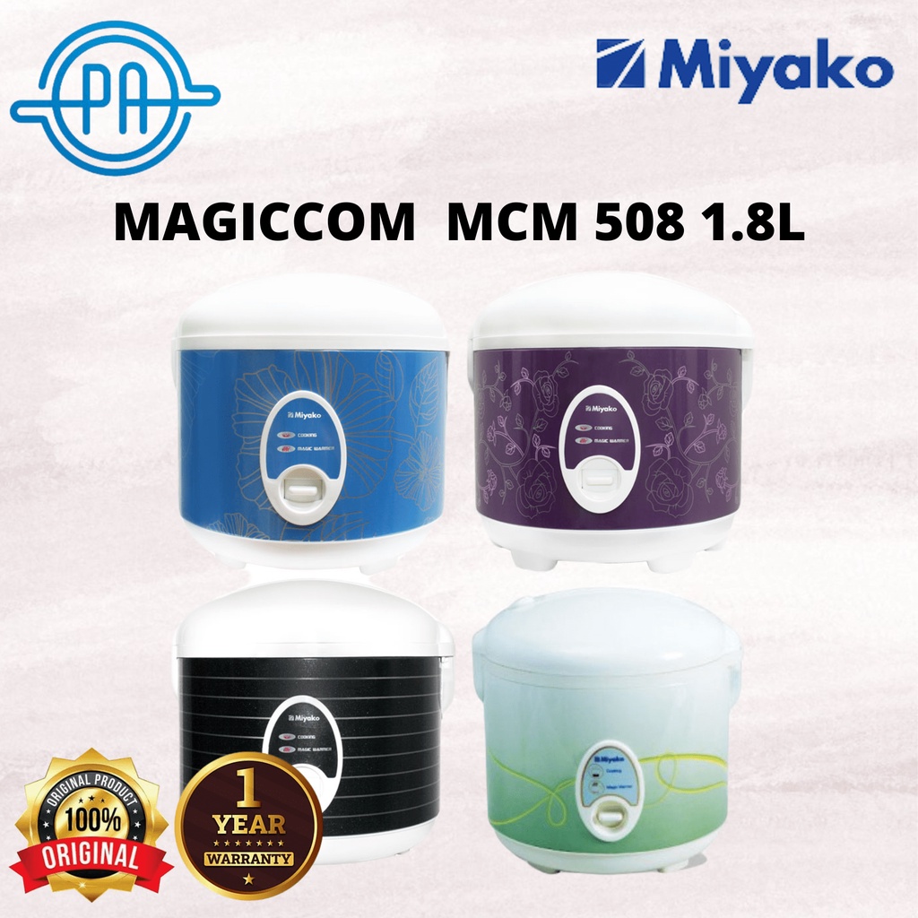 MAGIC COM MIYAKO MCM508 1.8L  RICE COOKER MCM 508