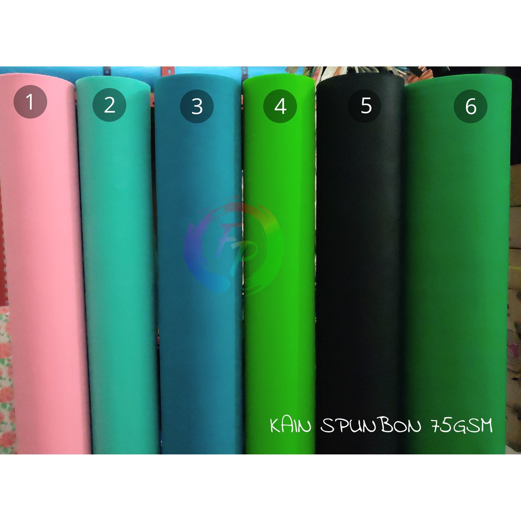 KAIN SPUNBOND / KAIN BOUQUET 75GSM LEBAR 160CM KATALOG 1