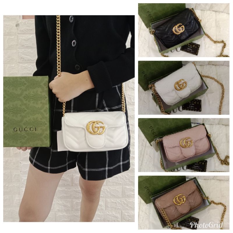 tas fashion import marmont mini sling bag free box