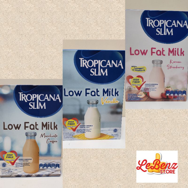 

Tropicana Slim Vanilla Low Fat Milk 500 Gram