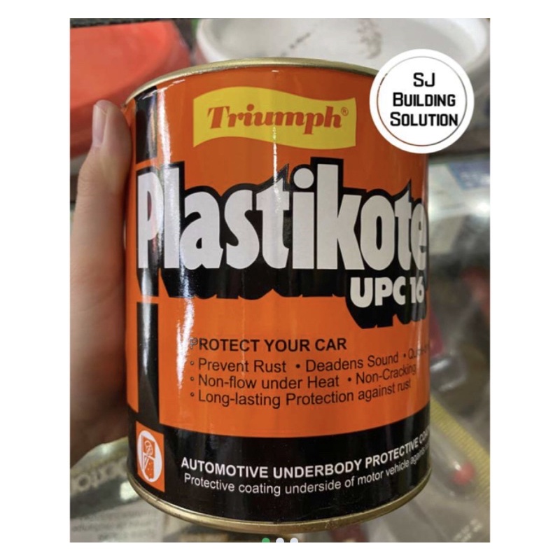 TRIUMPH PLASTIKOTE UPC 16 / CAT KOLONG MOBIL / FLINKOTE / ANTI KARAT