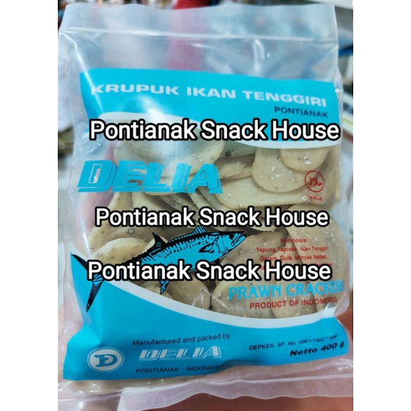 

Kerupuk Ikan Tenggiri Delia Keping Khas Pontianak