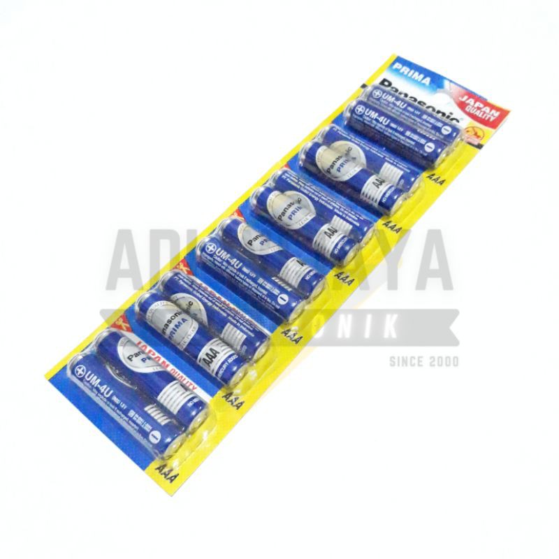 Baterai Panasonic AAA Prima - UM-4U/2B12
