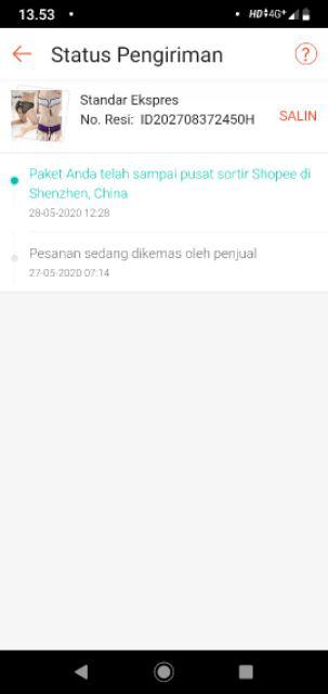 Alisan Kemeja Batik Lengan Pendek - Slim Fit