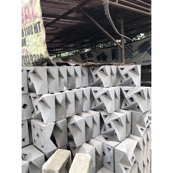 roster kipas lb 5 / loster beton minimalis / lubang angin