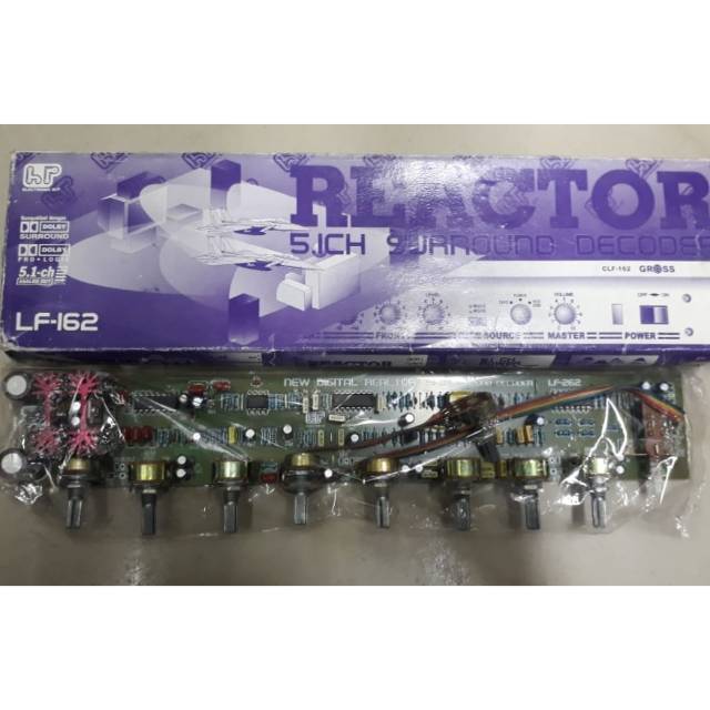 KIT REACTOR 5.1 CH Surround Processor REACTOR LF-162