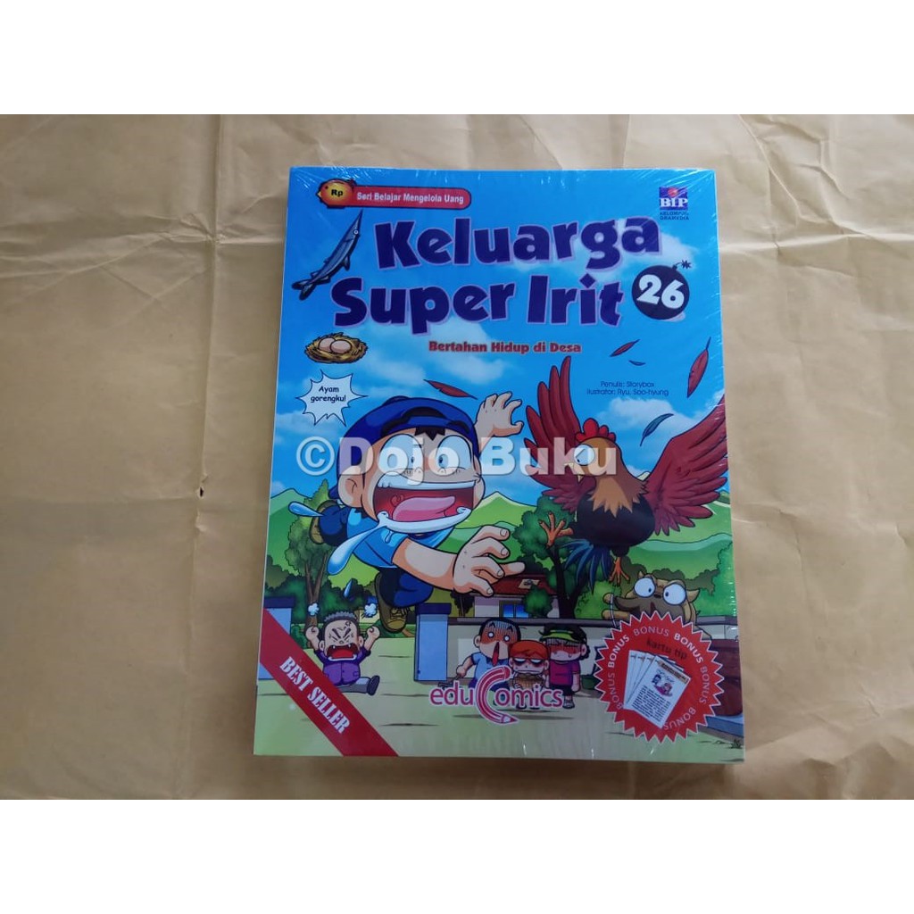 Buku Educomics : Seri Keluarga Super Irit