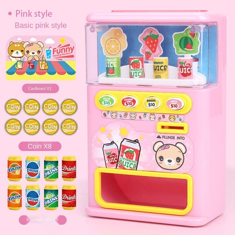 Mainan Mesin Minuman Otomatis / Fun Vending Machine