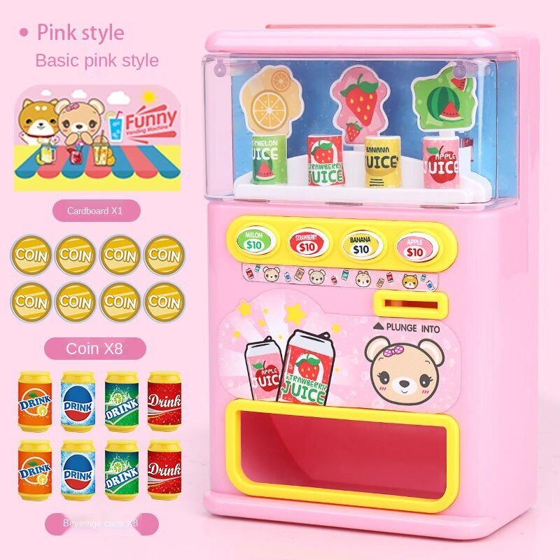 Mainan Mesin Minuman Otomatis / Fun Vending Machine